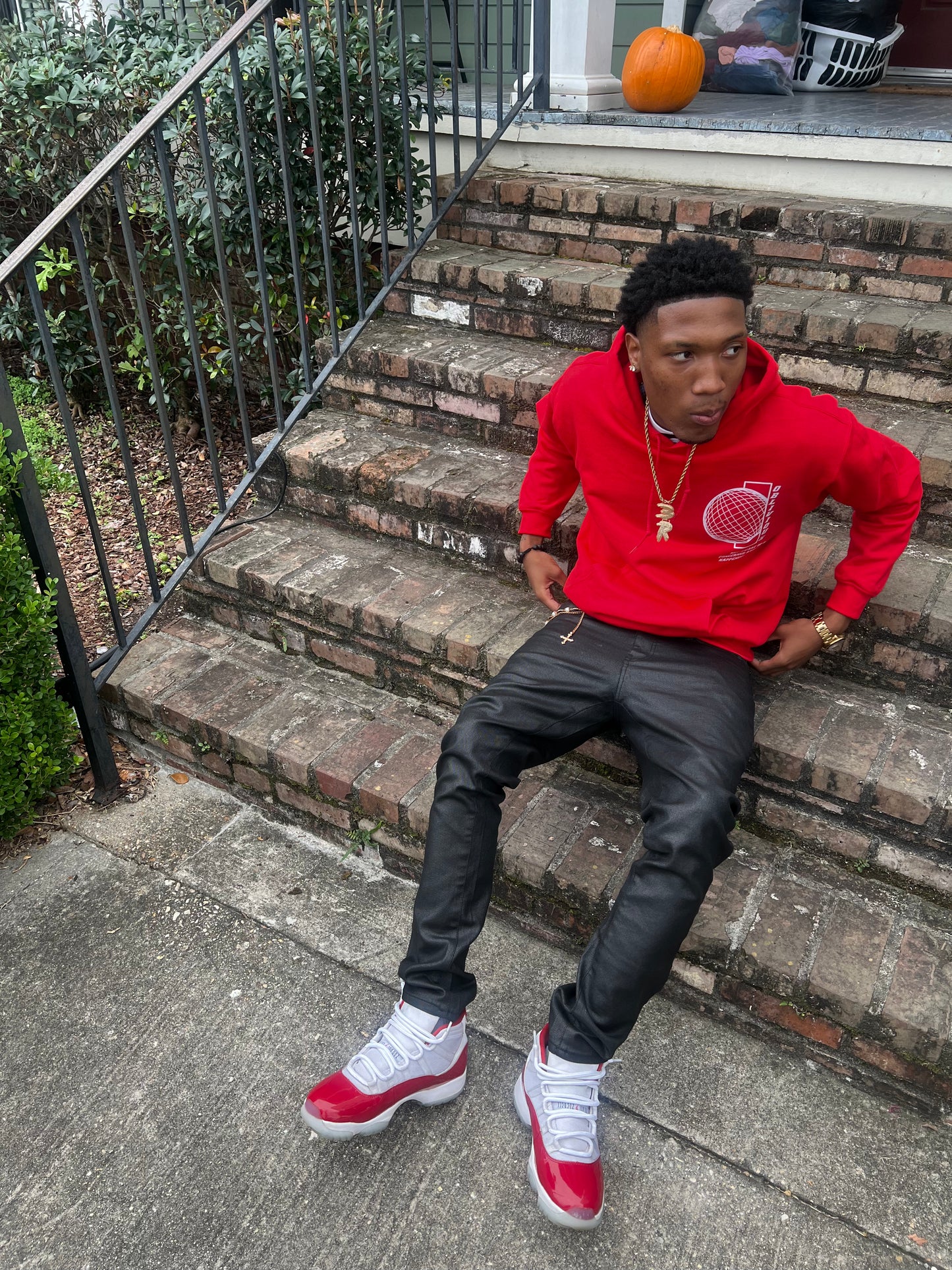 Oblivious Signature Red Hoodie